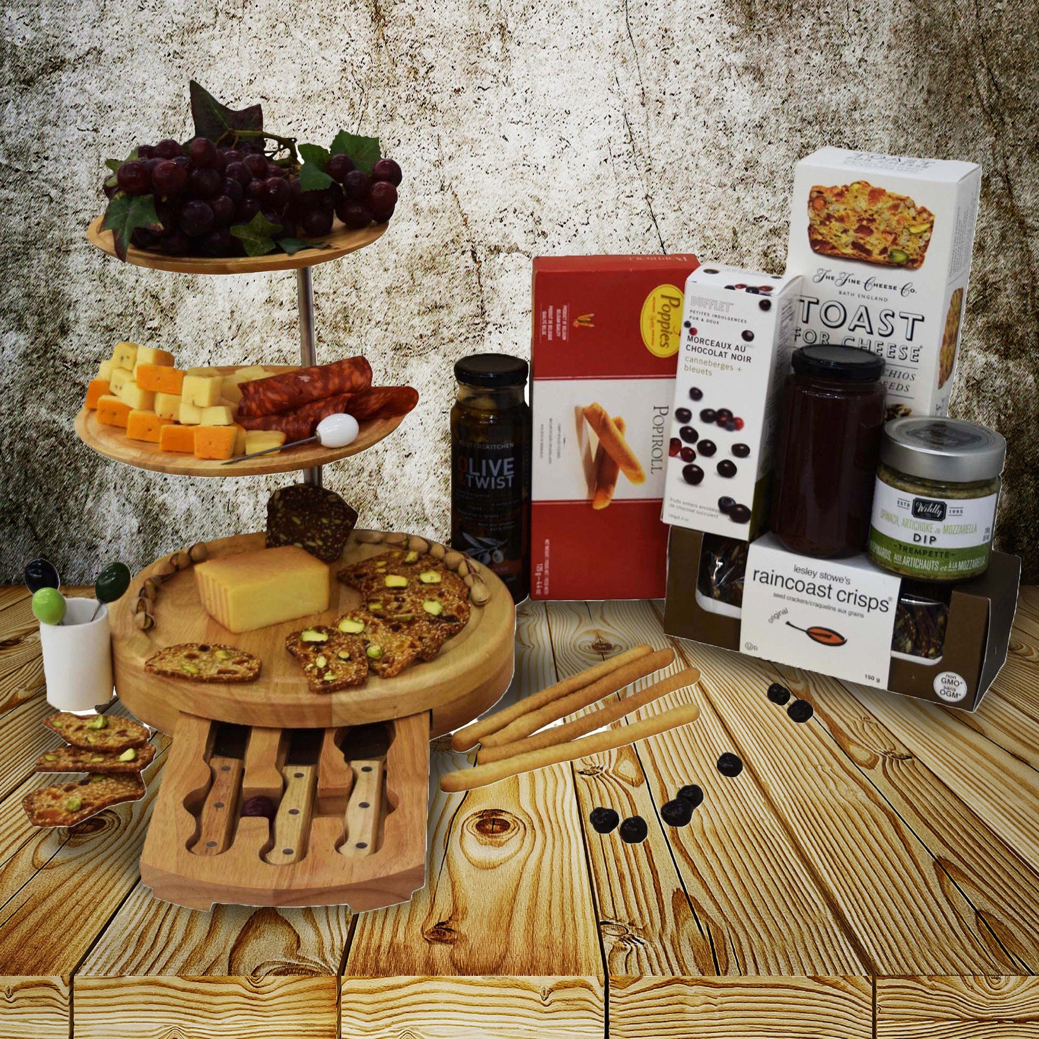 The Regalio Tower Gift Basket