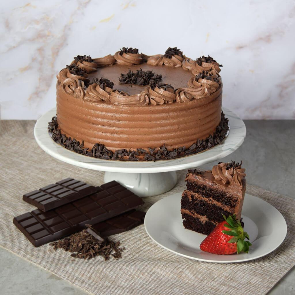 Large Chocolate Cake