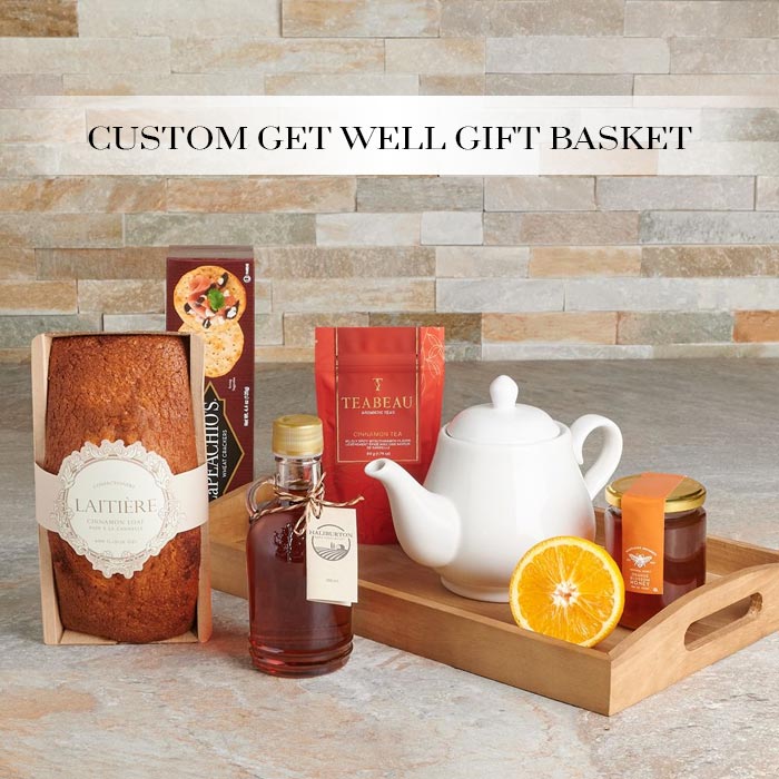 Custom Get Well Gift Baskets are very popular. The first step is to