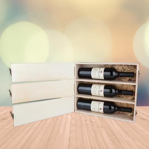 Happy Anniversary Trio Wine Box