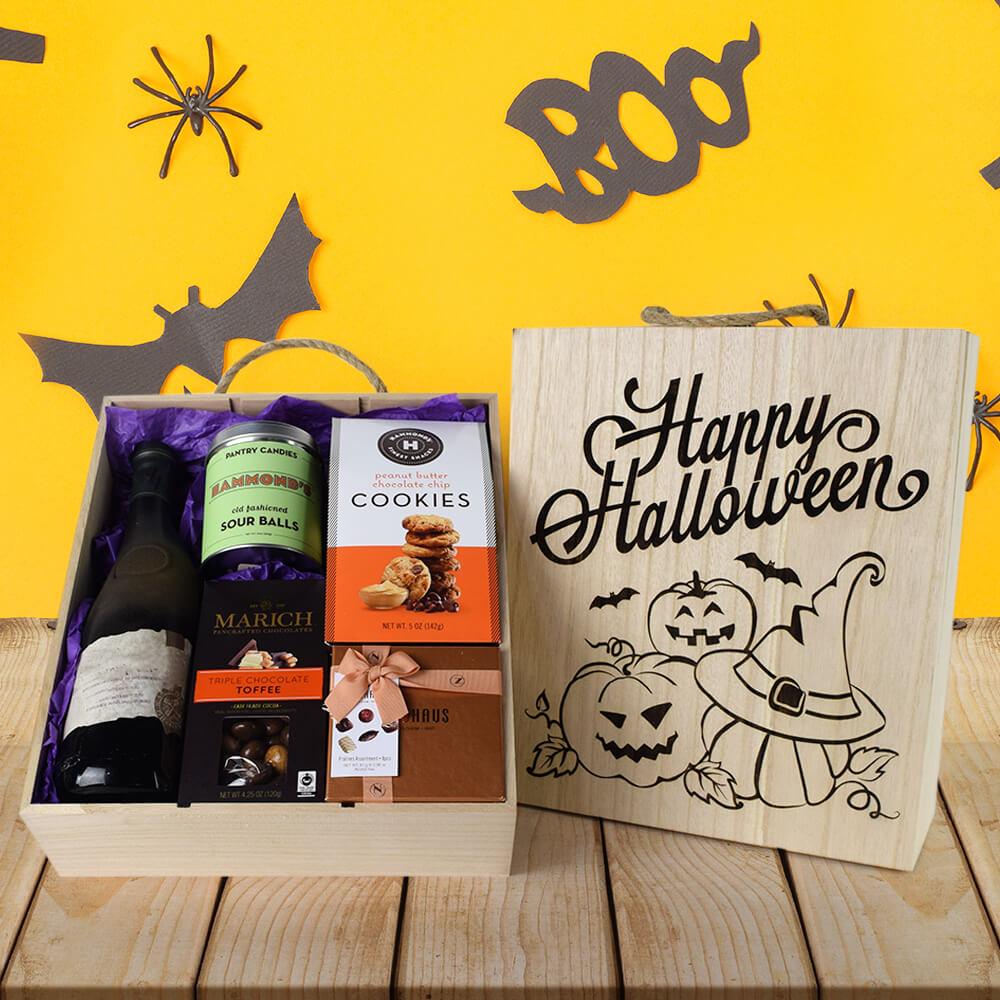 Halloween Wine & Sweets Crate