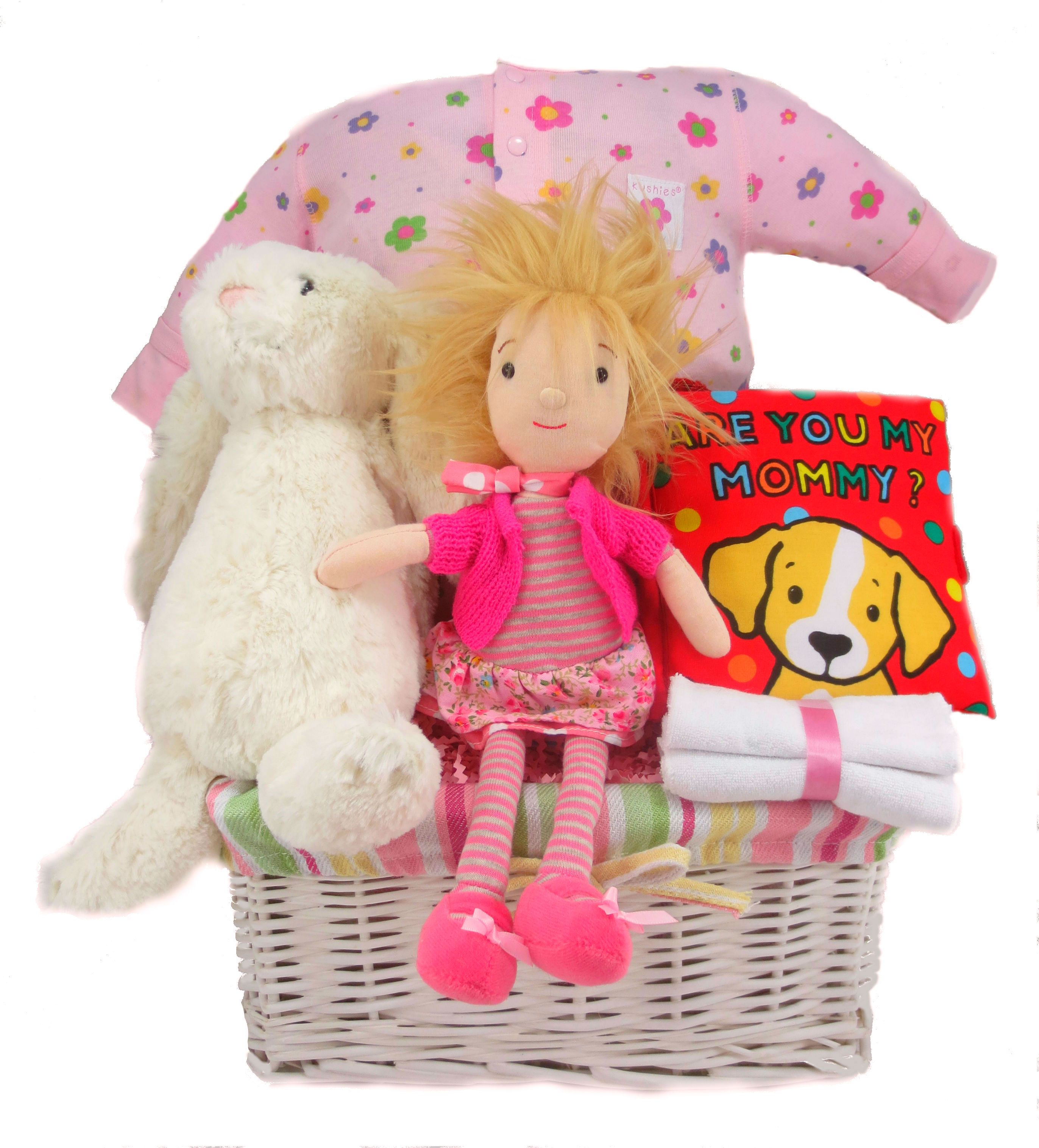 Jelle Belle Daisy Baby Gift Basket