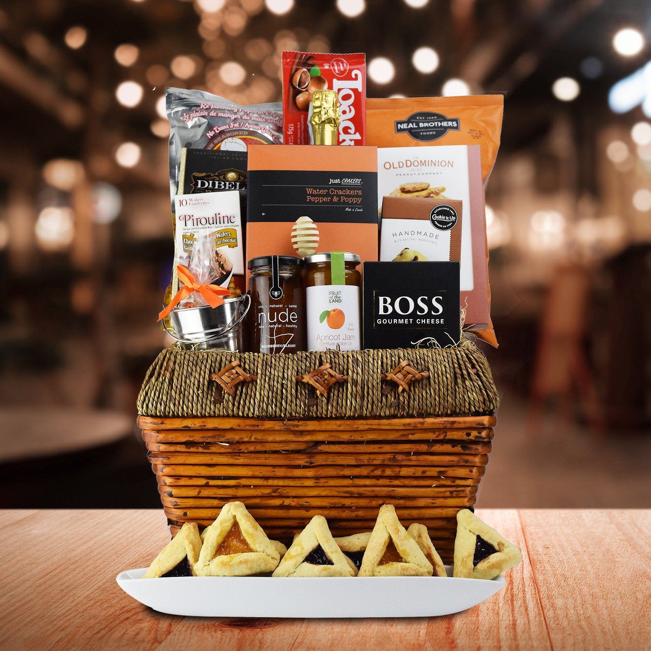 The Hamantschen Gift Basket HAZELTON'S USA