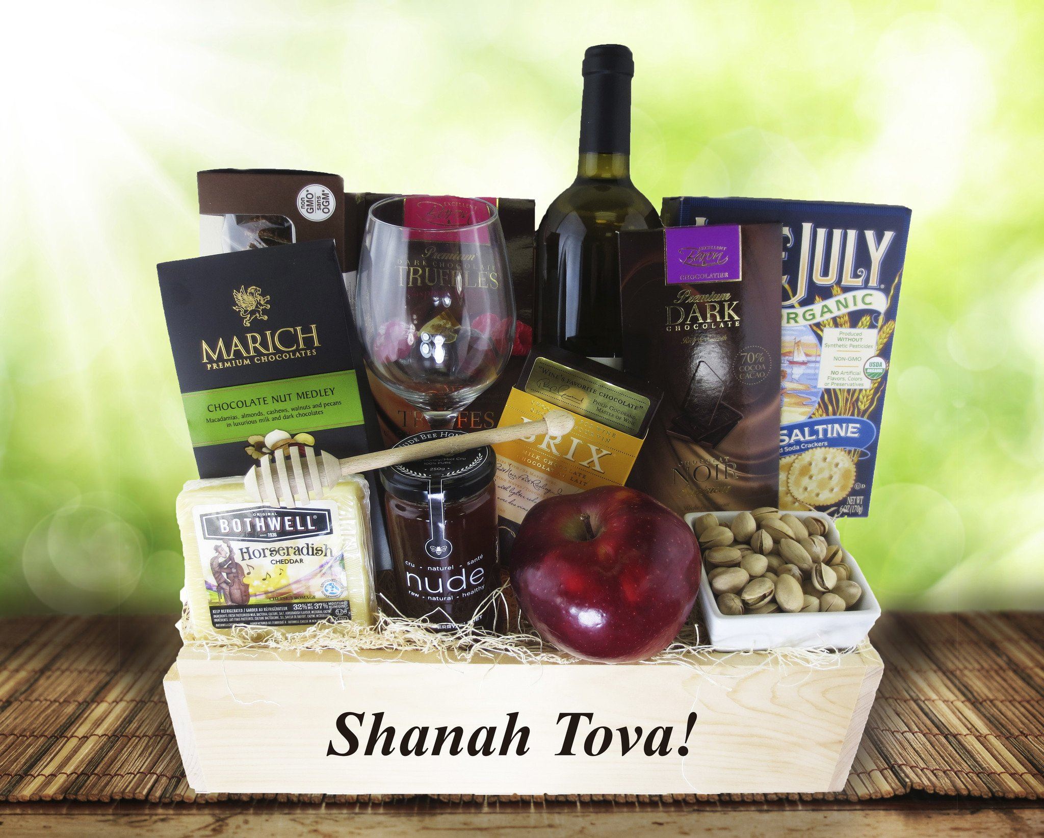 The Wine Lover's Kosher Gift Box HAZELTON'S USA