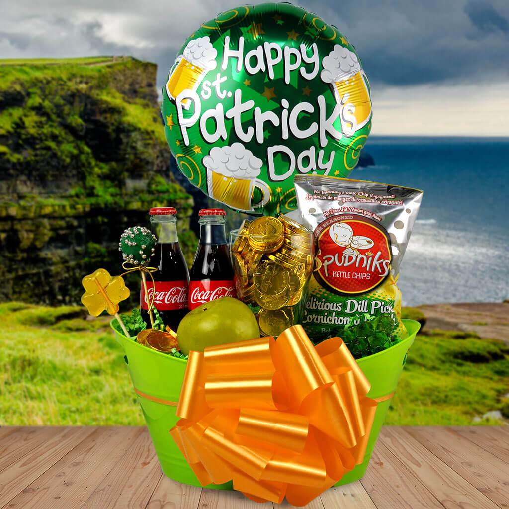 A Wee St. Paddy's Day Party Gift Basket