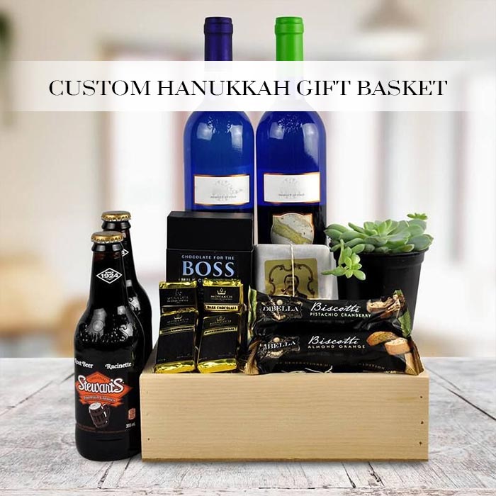 Custom Hanukkah Gift Baskets