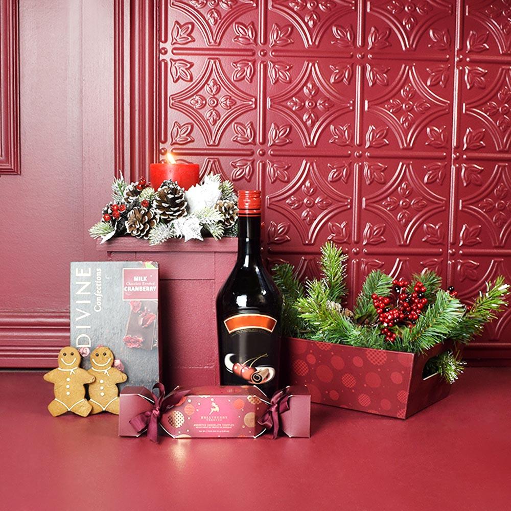 Decadent Chocolate & Rich Liquor Holiday Gift Set