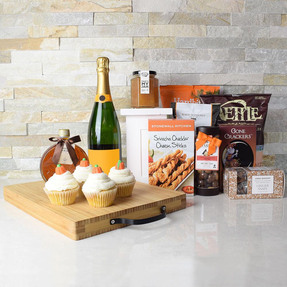 Thanksgiving Champagne & Snacks Set