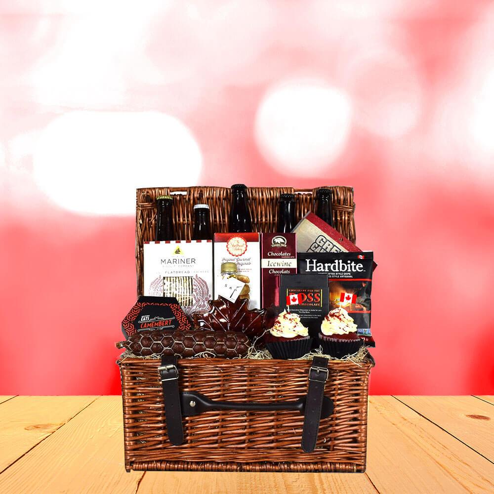 Canada Day Picnic Gift Basket