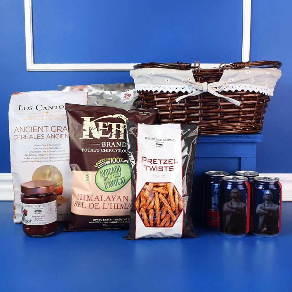 Kosher Beer & Snack Basket