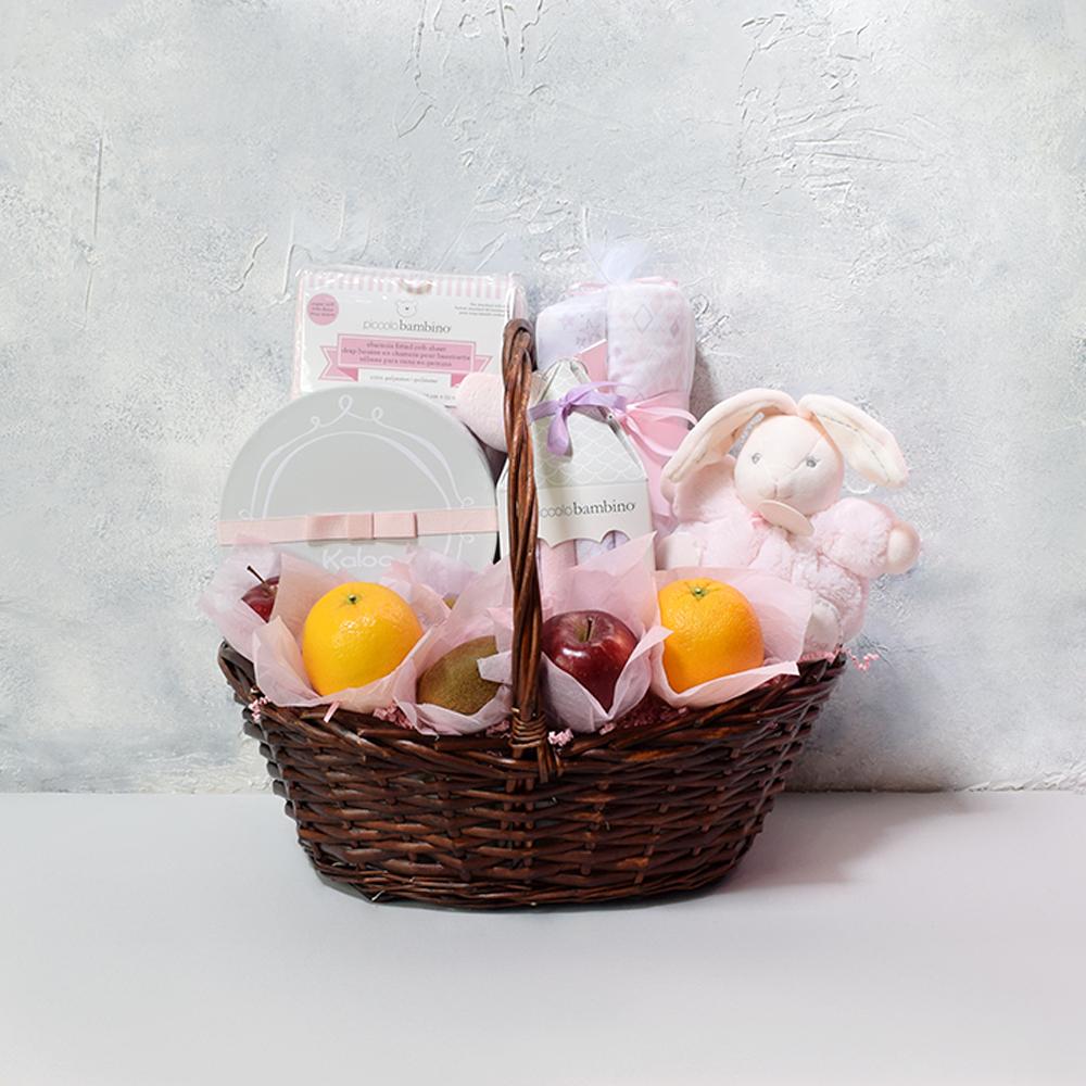 Sweetheart Bunny Baby Gift Basket