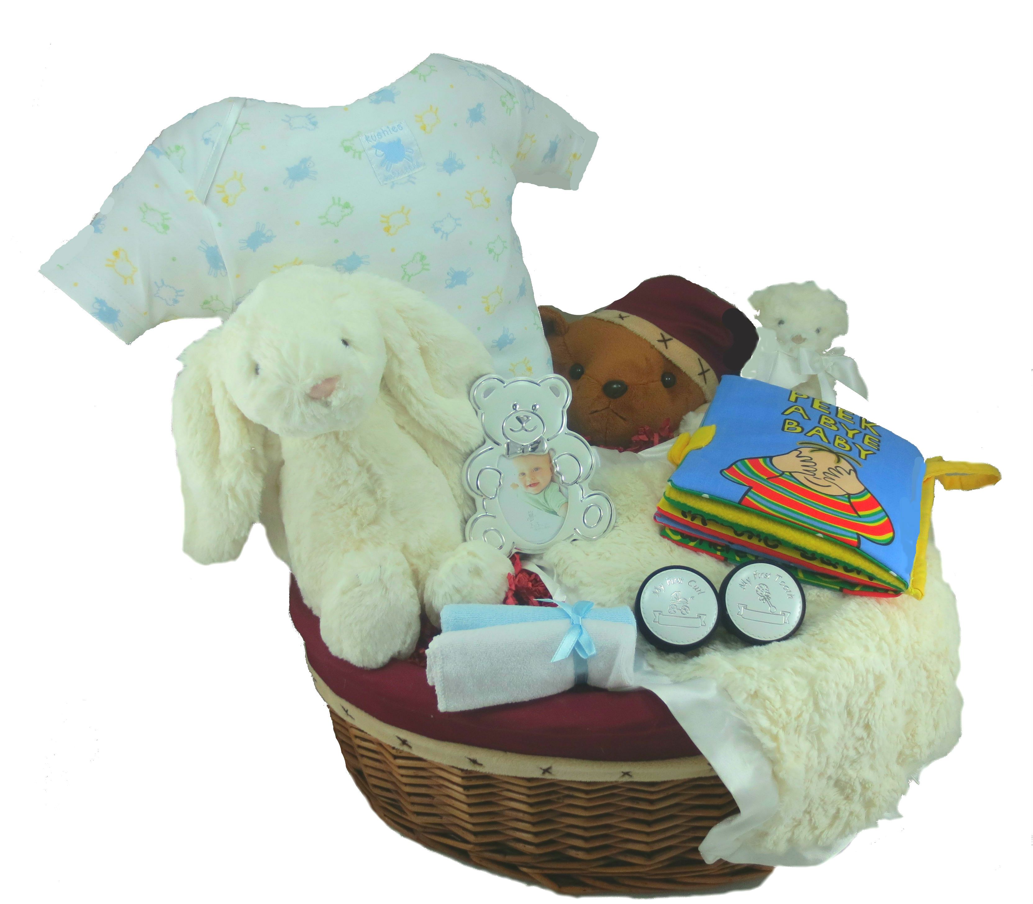 Big Bunny Baby Gift Basket