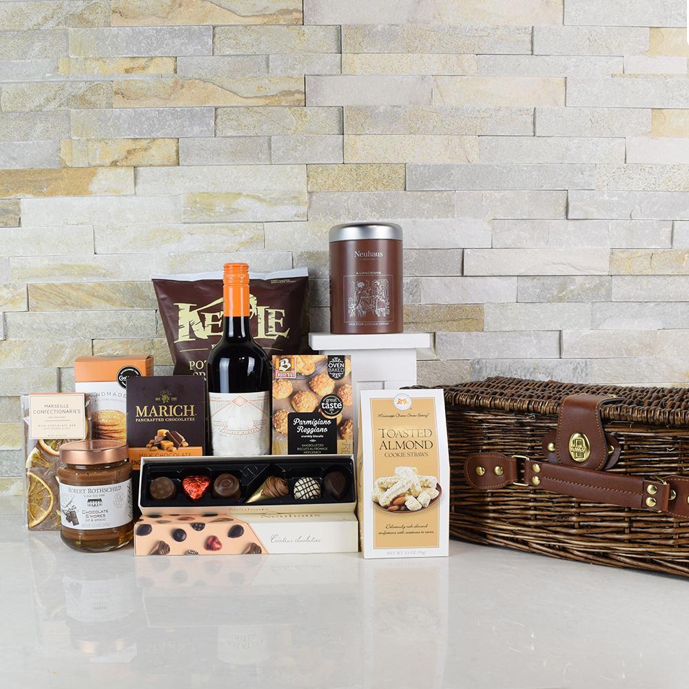 SPEND A DAY WITH GOURMET GIFT BASKET