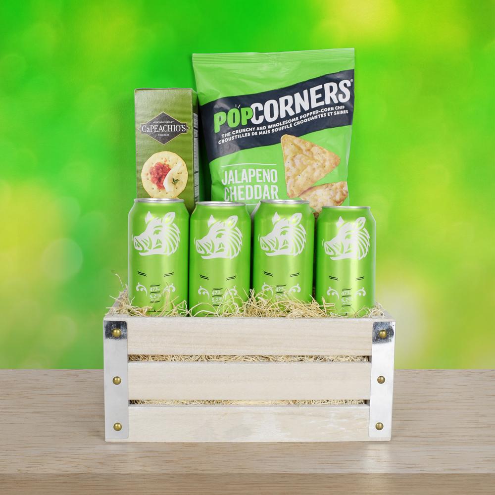 St. Patrick’s Day Beer & Snacks Crate