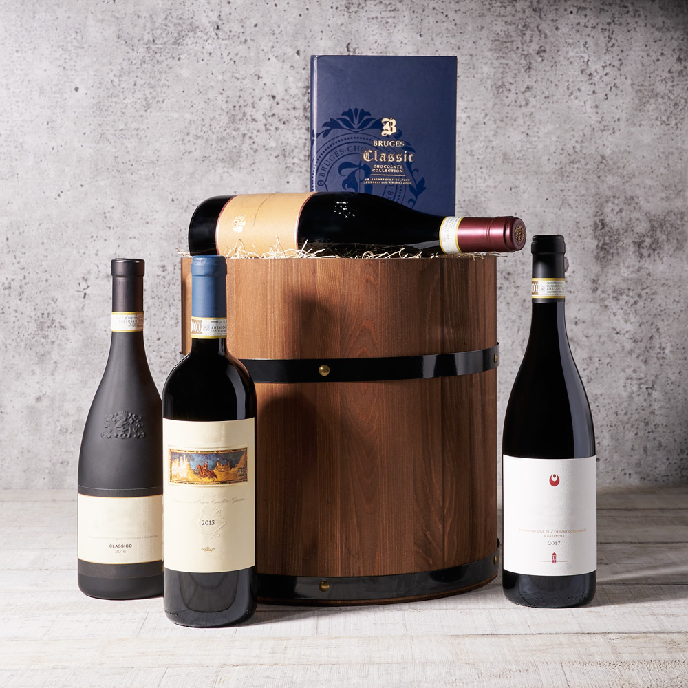 The Wine and Chocolate Collection Barrel