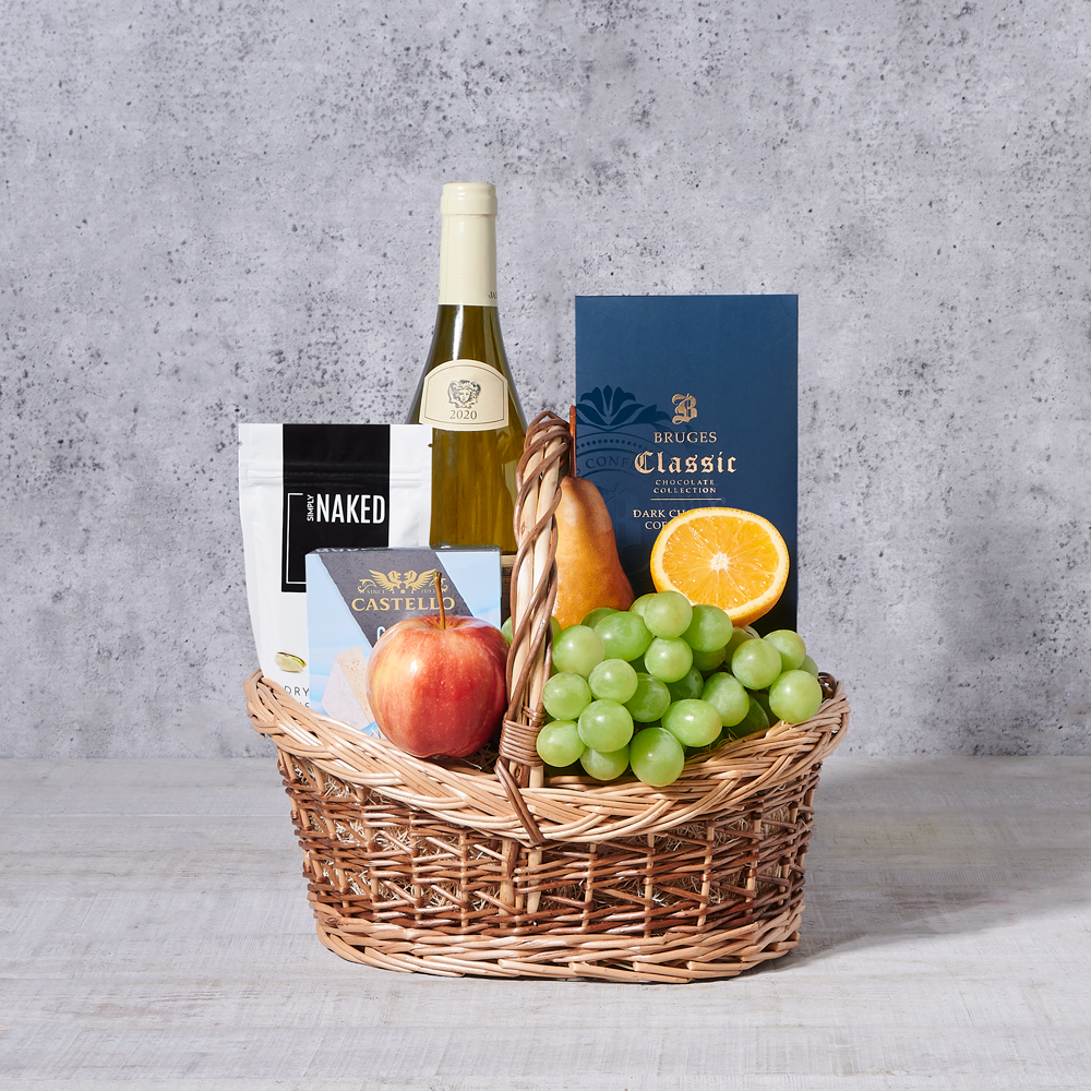 Royal Luxury Wine Gift Basket