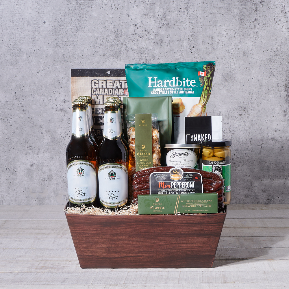 Beer & Snacking Gift Crate