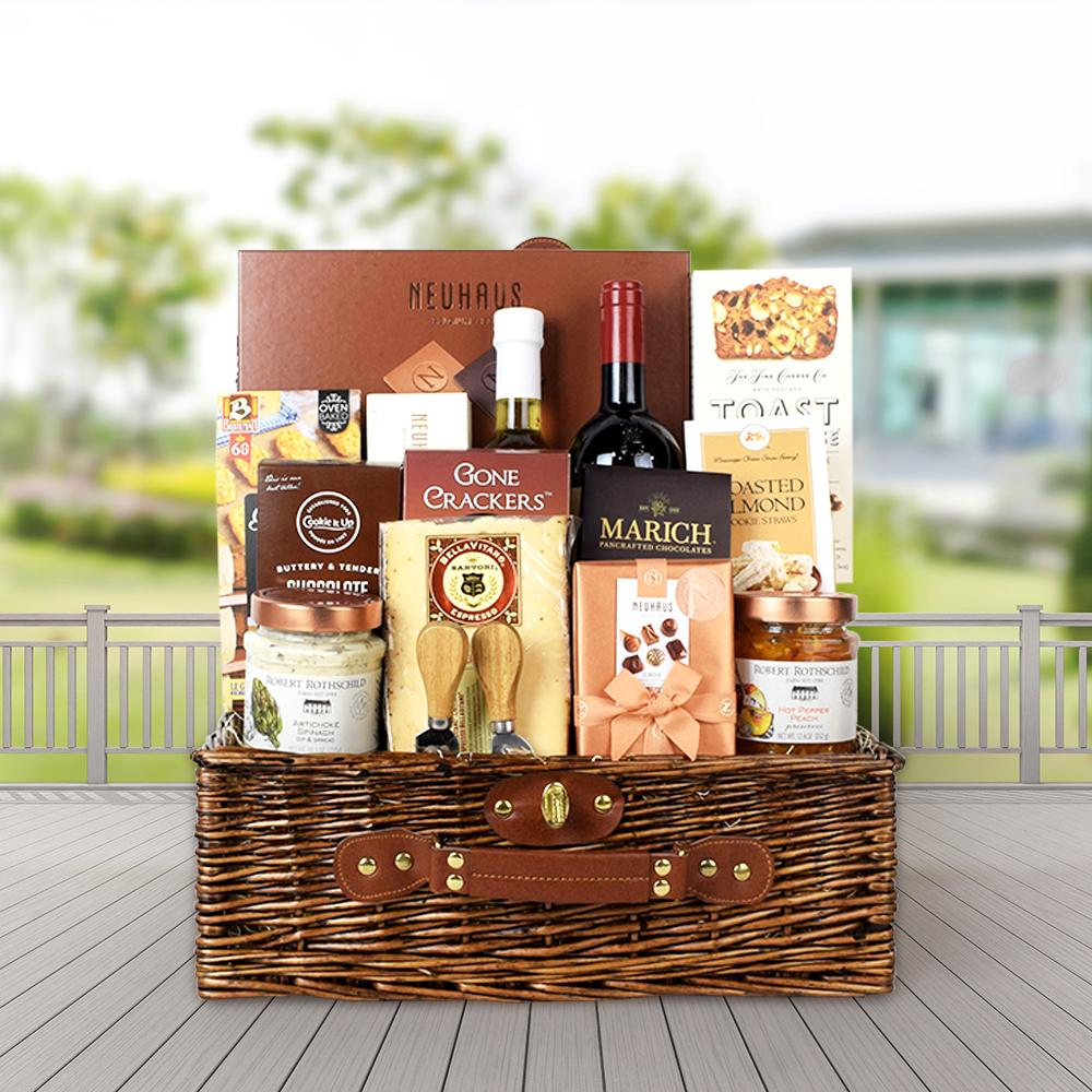 SWEET & SAVORY LOVE GOURMET BASKET