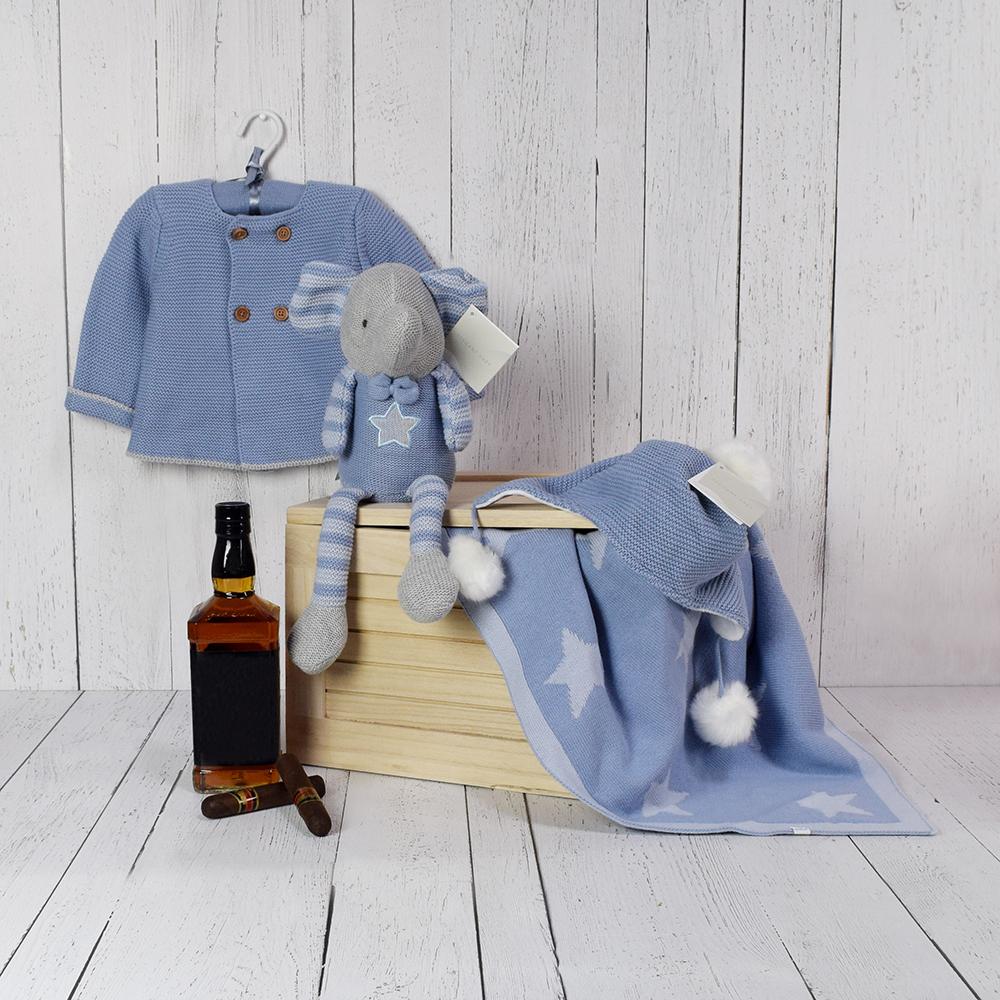 NEWBORN BABY BOY CELEBRATION SET
