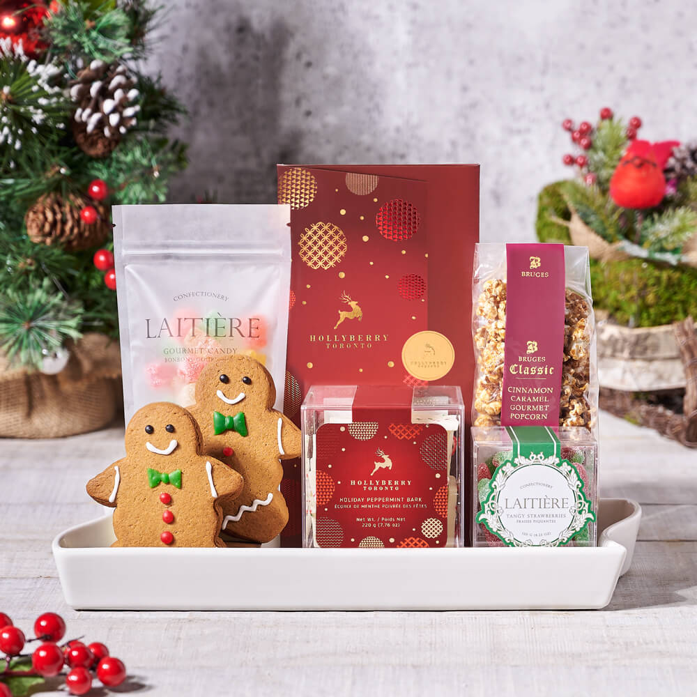 Christmas Candy and Chocolate Platter