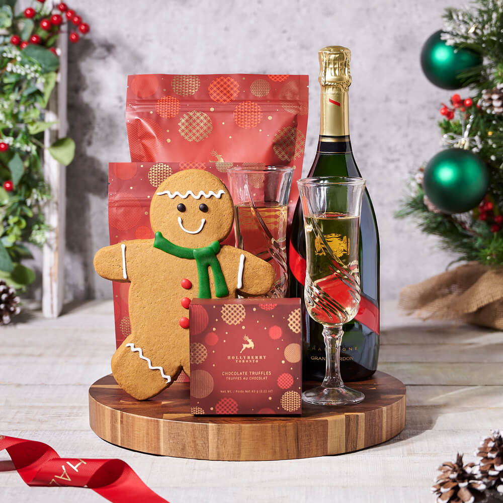 Christmas Snacking Gift Basket
