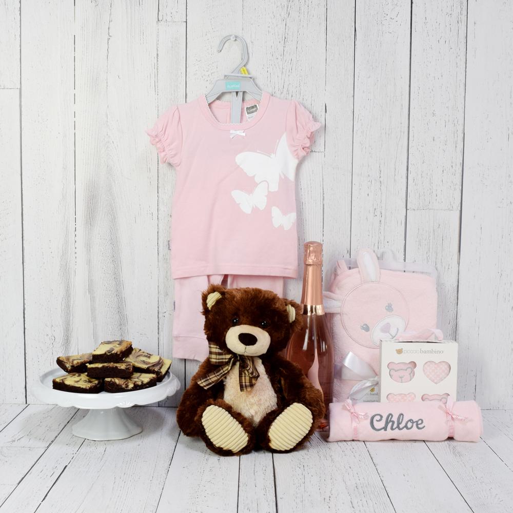 CUTE BABY GIFTS SET & CHAMPAGNE