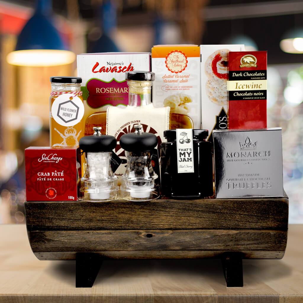 The Rustic Gourmet Gift Basket HAZELTON'S USA