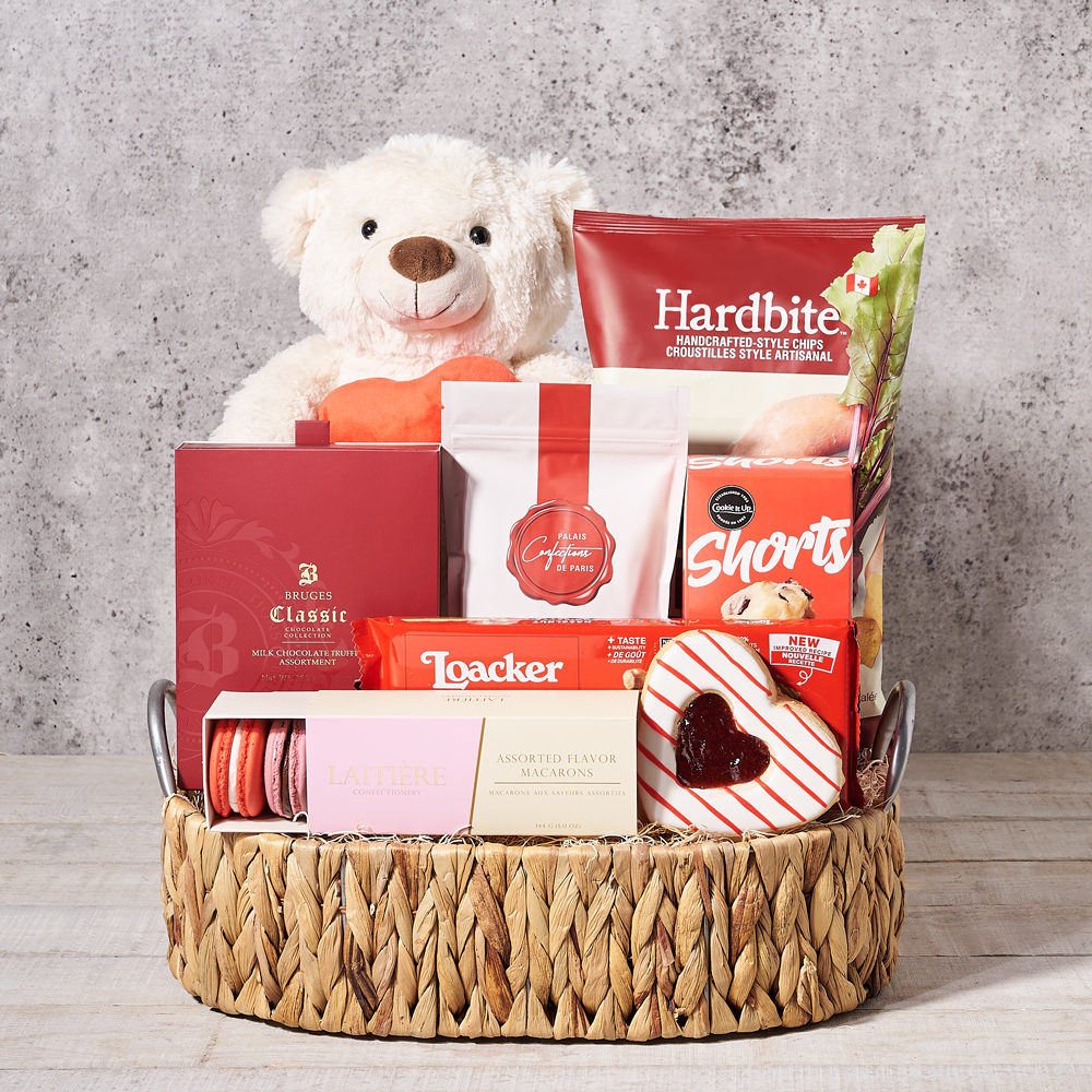 "Love is in the Air" Gift Basket, Valentine's Day gifts, cookie gifts
