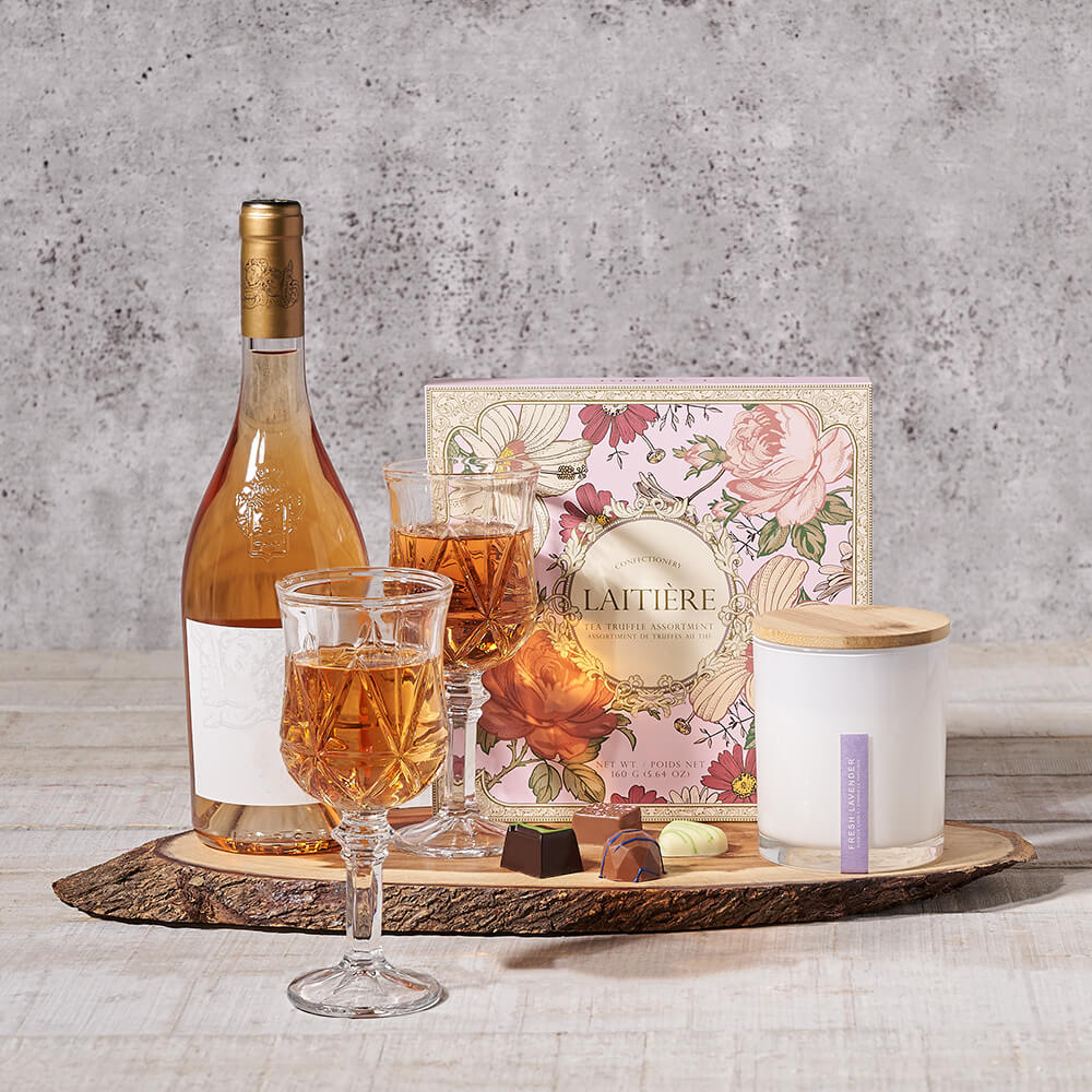 Impeccable Wine & Truffle Gift Set