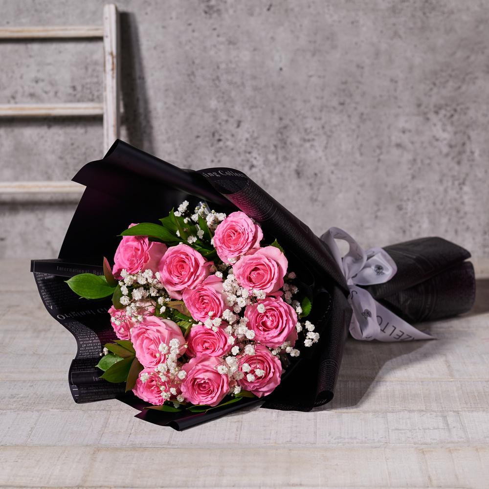 Bouquet of Pink Roses, Valentine's Day gifts