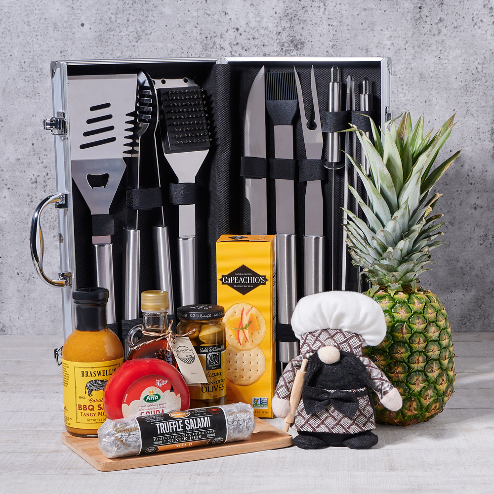 "It's Time for a Barbeque" Grilling Gift Set
