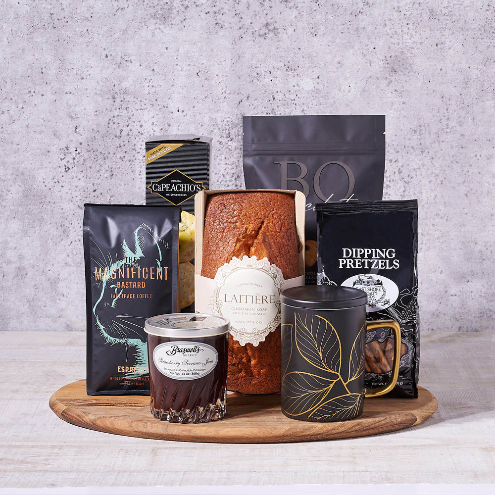 Cinnamon Loaf & Coffee Gift Set