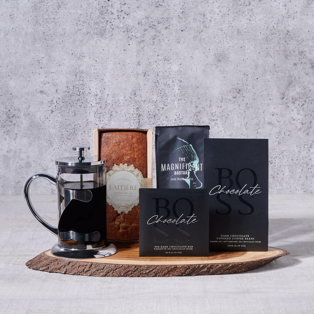 French Press & Coffee Gift