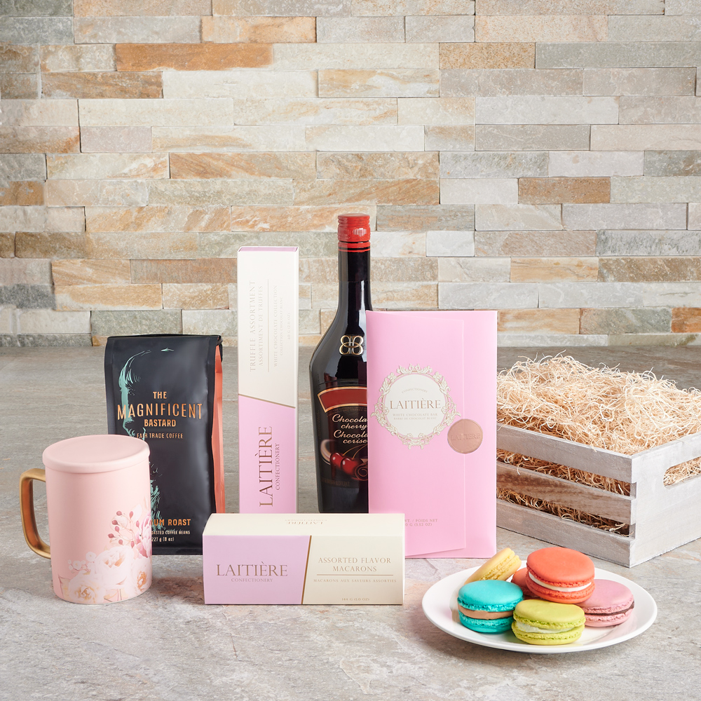 Mother’s Day Spike Coffee Crate, chocolate gift, coffee gift, mother's day gift, set 24707-2022