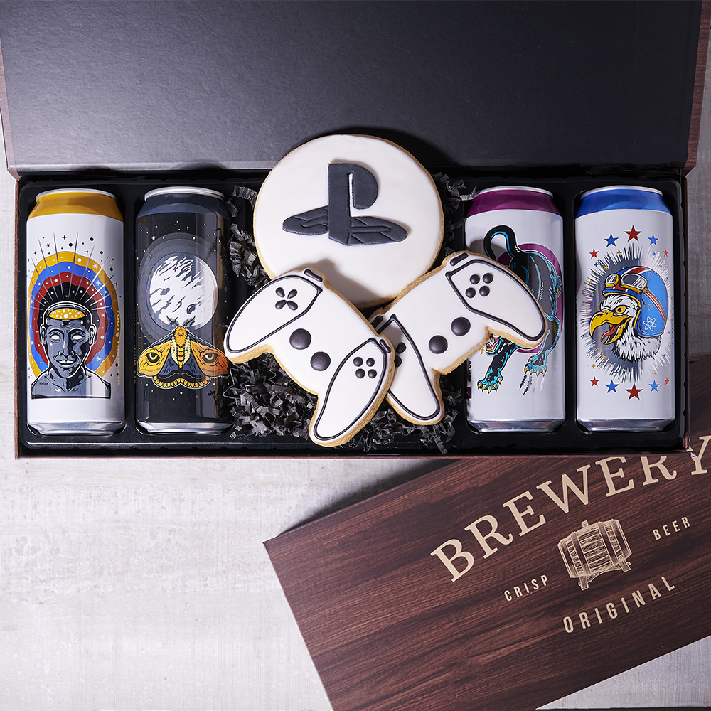 Craft Beer & Console Cookie Box