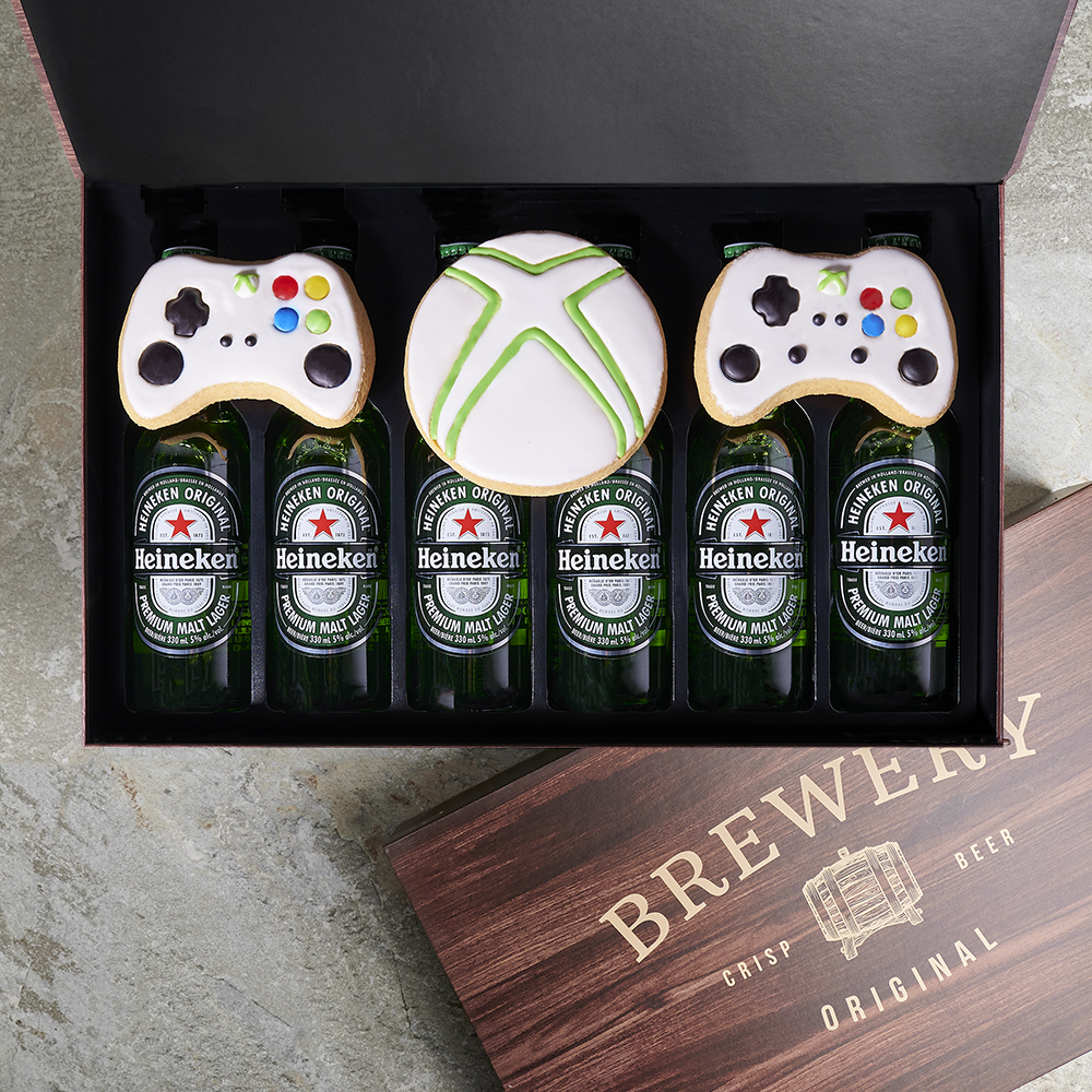 Beer & Gaming Cookie Box