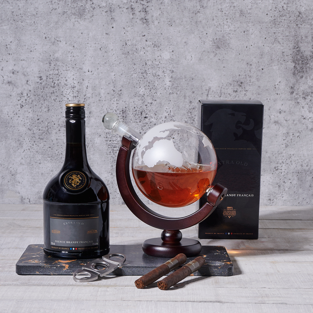 European Globetrotter Decanter Set