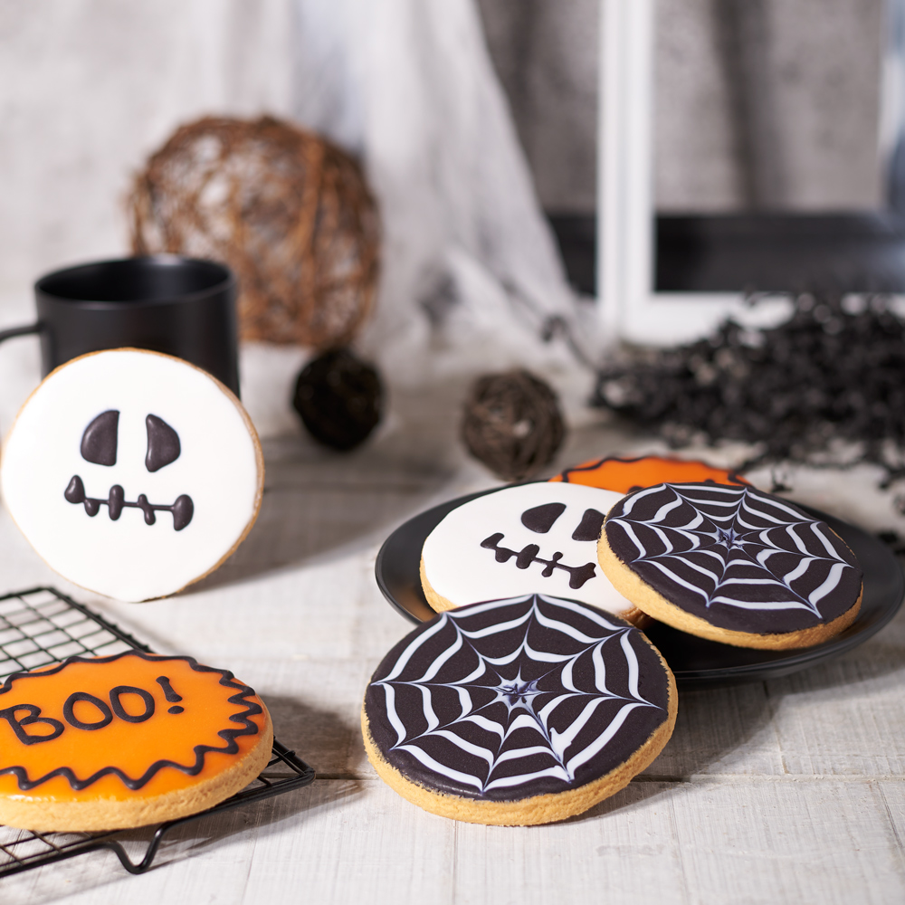 Spooky Halloween Cookies, Halloween Gifts, Halloween Baked Goods, Gourmet Cookies, USA Delivery
