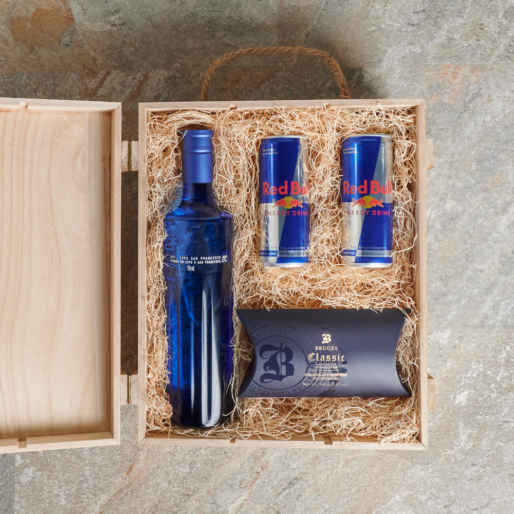 Caffeinated Cocktail Gift Box – Liquor gift baskets – Canada