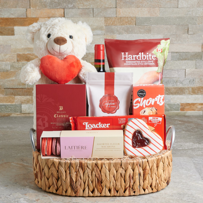 Amazing Assortment Wine Gift Basket – wine gift baskets – Canada