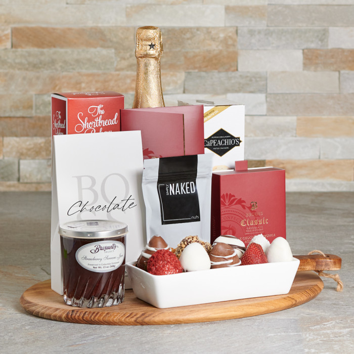 Assorted Chocolate Dipped Strawberry Gift Box – Gourmet gifts – NJ delivery  - Blooms New Jersey