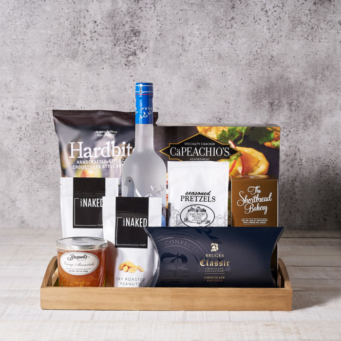 The New York Spirits Gift Basket – Liquor gift baskets – Canada delivery –  US delivery