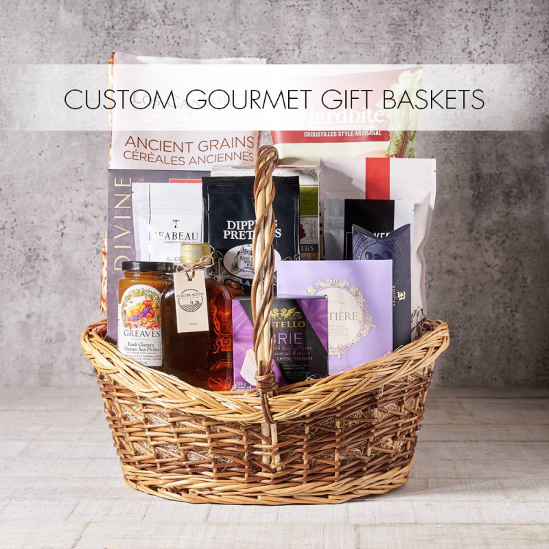 Custom Gourmet Gift Baskets HAZELTON'S USA