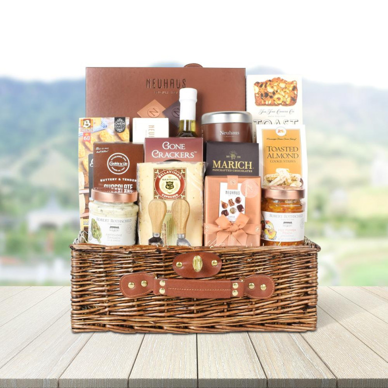 I LOVE GOURMET GIFT BASKET HAZELTON'S USA