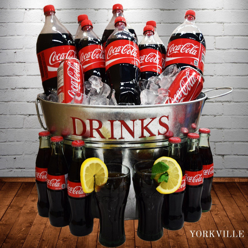 Gift a full display of CocaCola in all sizes including the classic