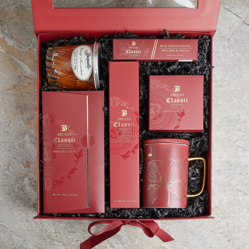 "I Love You!" Gift Basket Gourmet gift baskets Canada delivery US