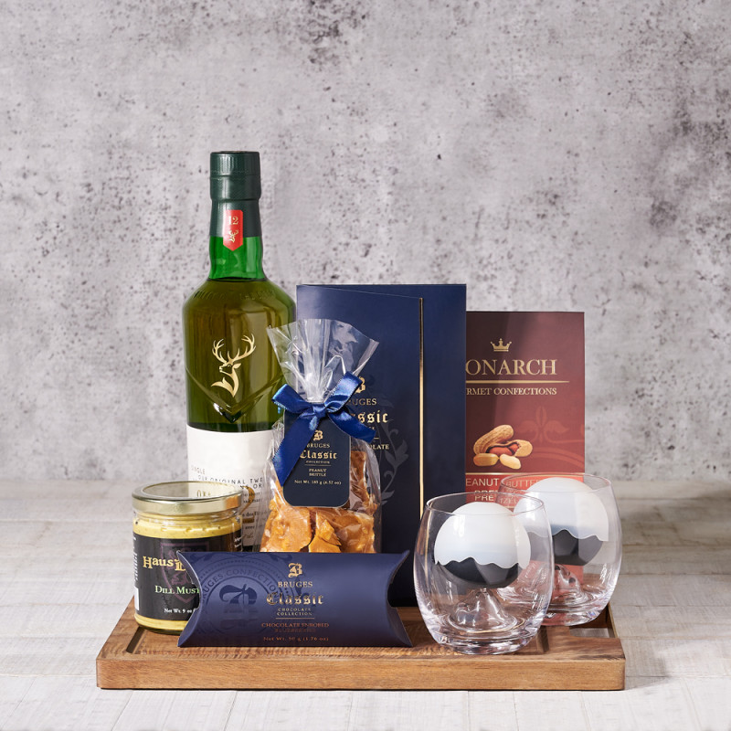 Bountiful Spirits Taste Gift Basket HAZELTON'S USA