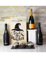 “Drink Up Witches” Champagne Gift Set