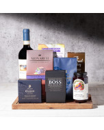 The Foodie Wine Gift Basket, Wine Gift Baskets, Chocolate Gift Baskets, Gourmet Gift Baskets, USA Delivery