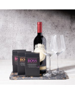 BOSS Deluxe Wine Pairing Chocolate Bars - Trio Gift Set, Wine Gift Baskets, Gourmet Gift Baskets, USA Delivery